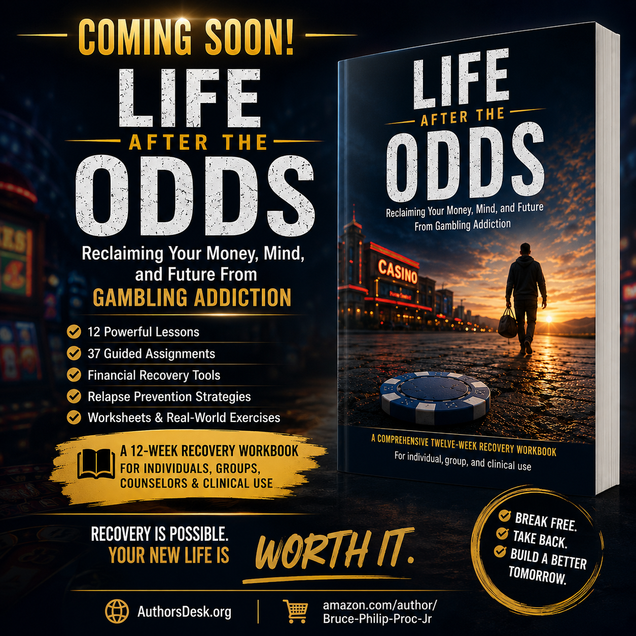 Life After the Odds recovery workbook promotional image