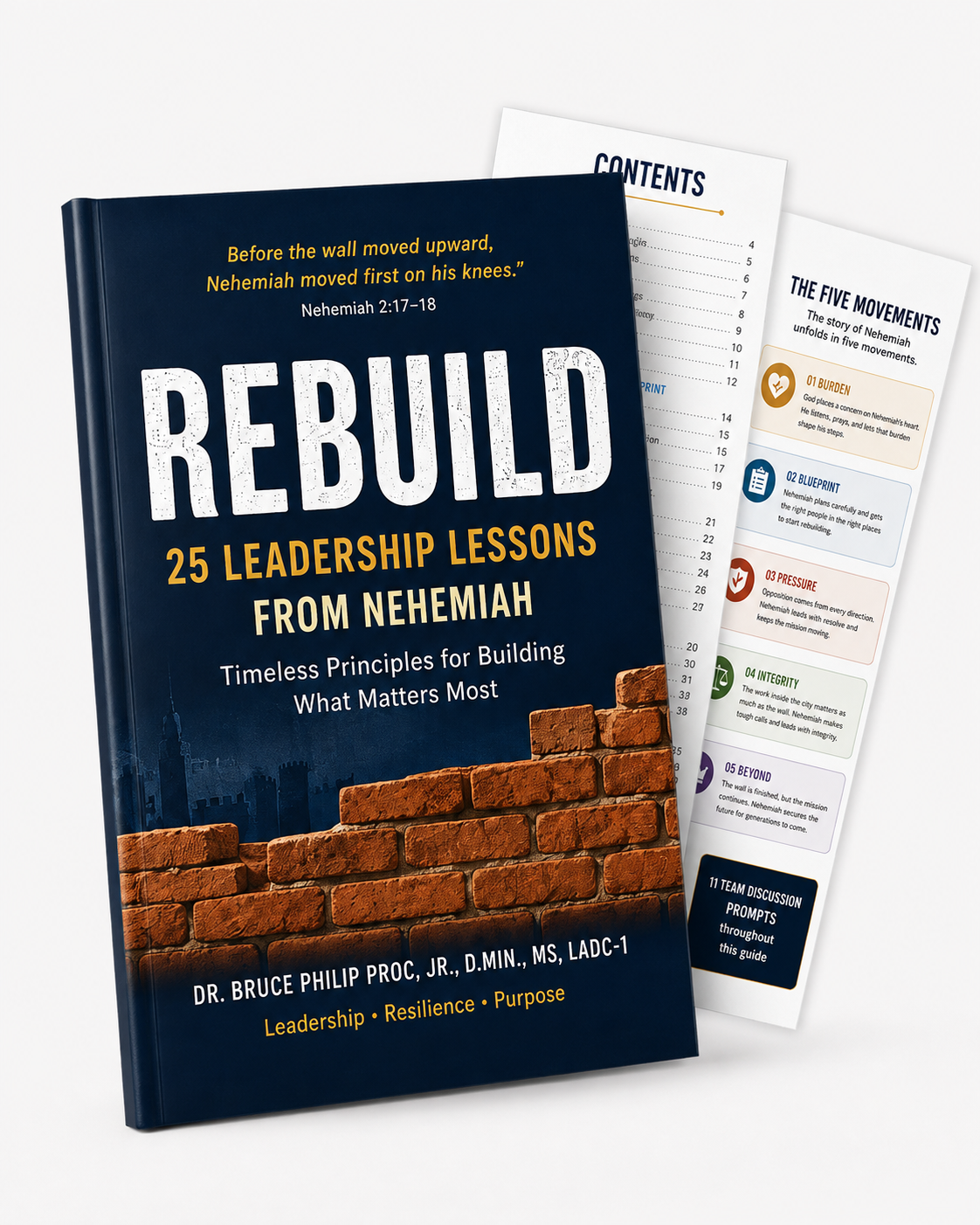 REBUILD: 25 Leadership Lessons from Nehemiah guide